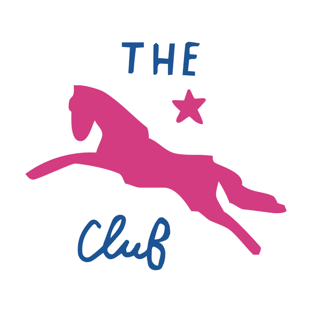 Jockey Club The Club Pink Logo Velcro Bib-Jockey Club Salinas Ibiza Store