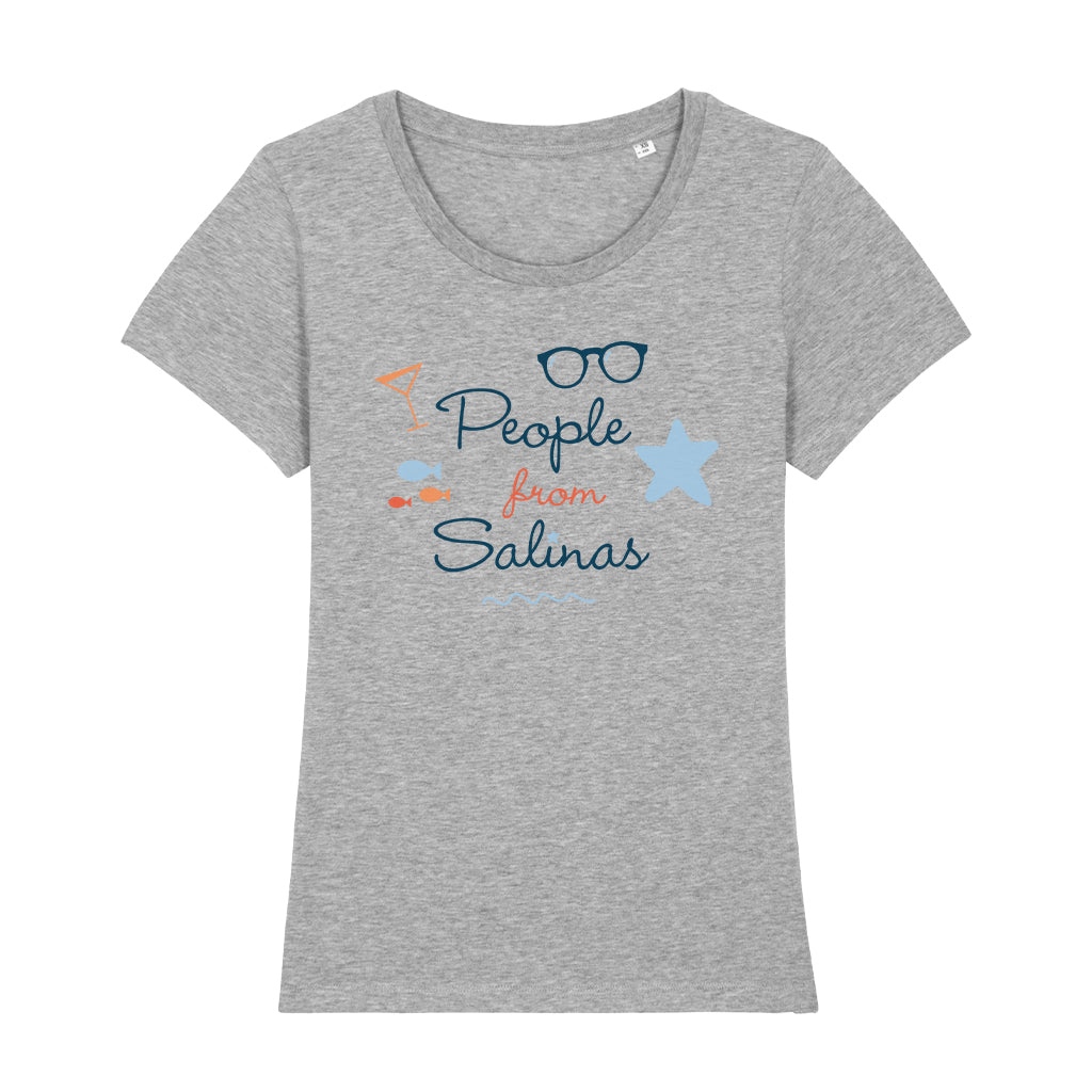 Jockey Club People From Salinas Women's Iconic Fitted T-Shirt