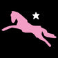 Jockey Club Pink And White Logo Women's Retro Drawstring Shorts-Jockey Club Salinas Ibiza Store