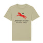 Jockey Club Salinas Ibiza Red And Black Logo Men's Organic T-Shirt-Jockey Club Salinas Ibiza Store