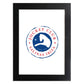 Jockey Club Blue Badge A3 and A4 Prints (framed or unframed)-Jockey Club Salinas Ibiza Store