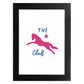 Jockey Club The Club Pink Logo A3 and A4 Prints (framed or unframed)-Jockey Club Salinas Ibiza Store