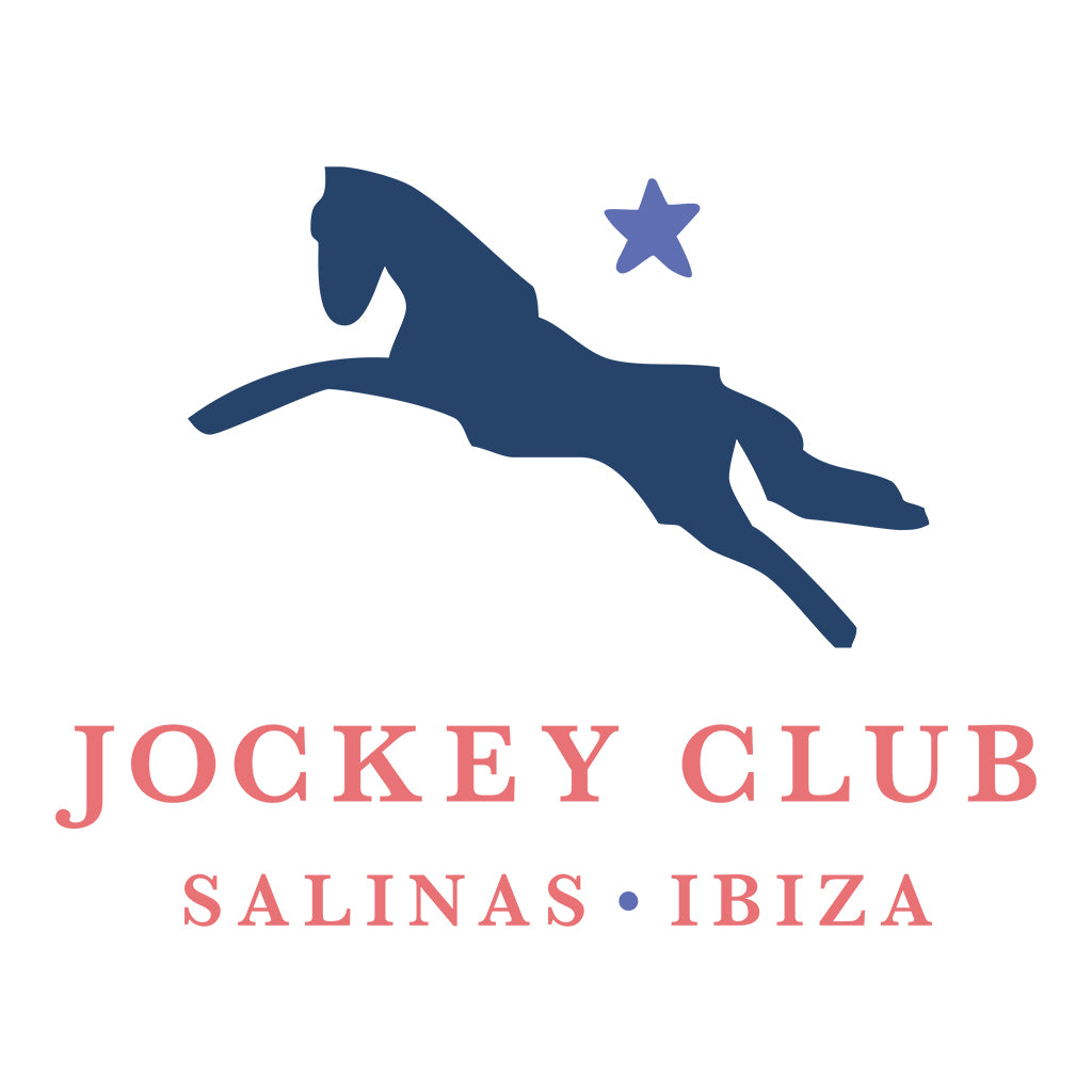 Jockey Club Salinas Ibiza Navy And Light Blue Logo Coaster-Jockey Club Salinas Ibiza Store