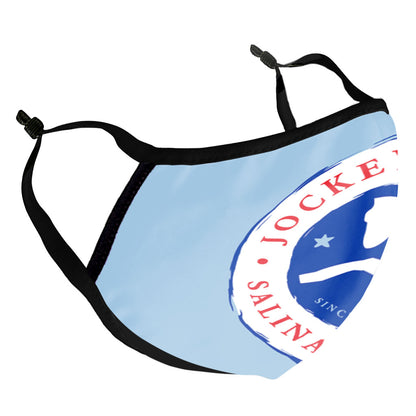 Jockey Club Blue Badge Adult Face Mask-Jockey Club Salinas Ibiza Store