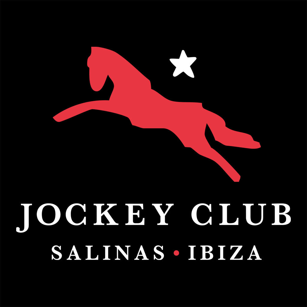 Jockey Club Salinas Ibiza Red And White Logo A5 Hard Cover Notebook-Jockey Club Salinas Ibiza Store