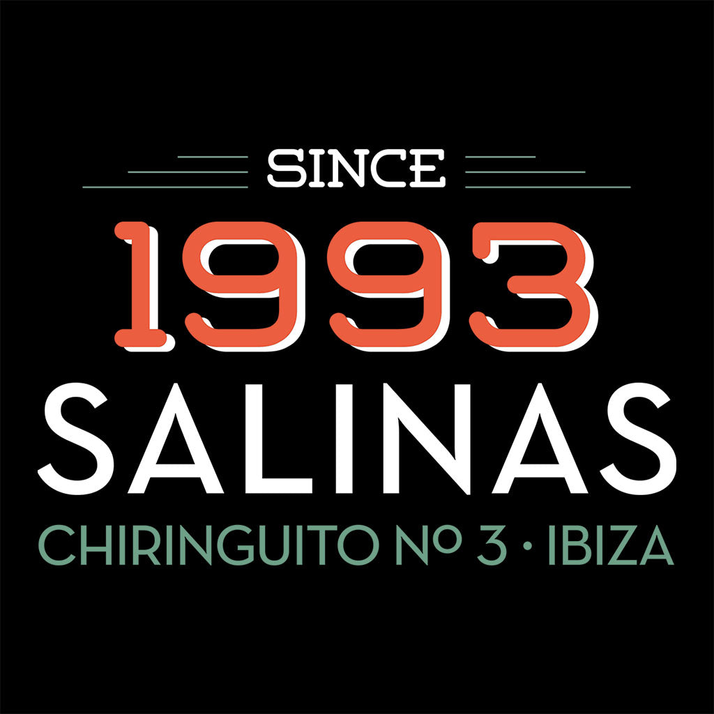 Jockey Club 1993 Salinas Chiringuito No 3 White Text Mug-Jockey Club Salinas Ibiza Store