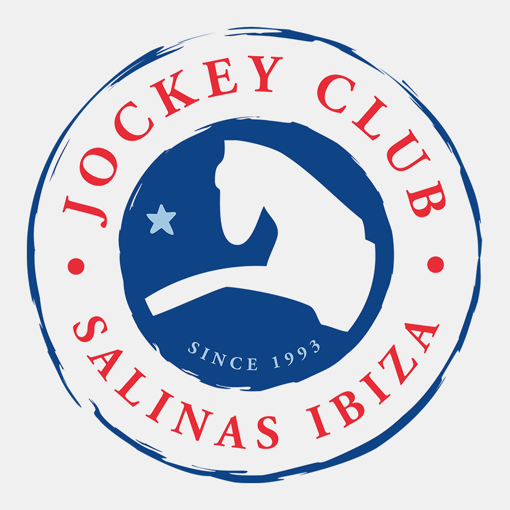 Jockey Club Blue Badge Cushion-Jockey Club Salinas Ibiza Store