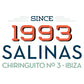 Jockey Club 1993 Salinas Chiringuito No 3 Dark Text Men's Hooded Sweatshirt-Jockey Club Salinas Ibiza Store