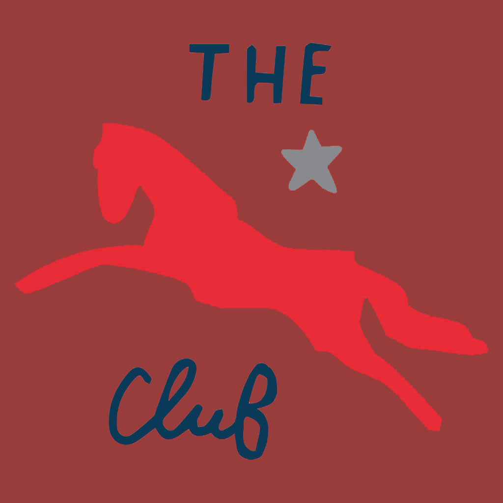 Jockey Club The Club Red Logo Men's Organic T-Shirt