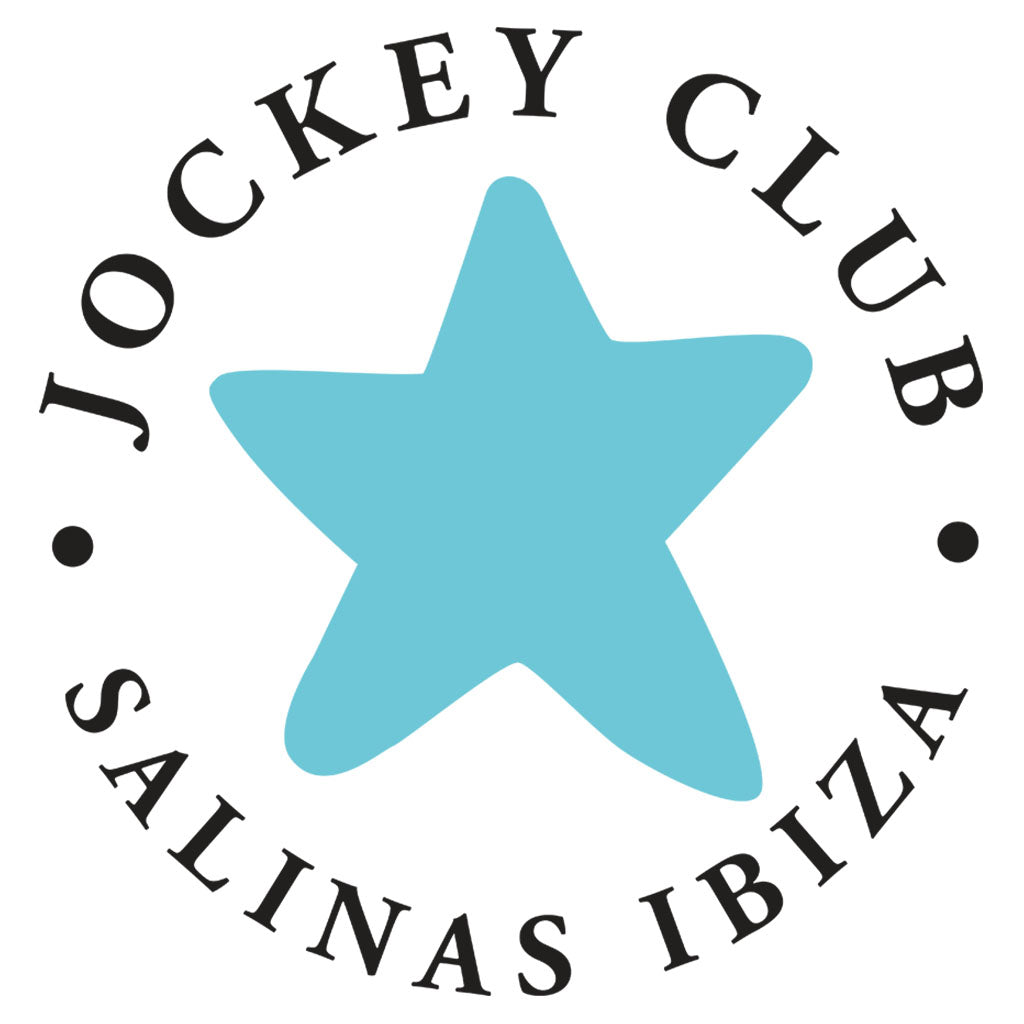 Jockey Club Salinas Ibiza Star Black Text Women's High Neck Vest-Jockey Club Salinas Ibiza Store