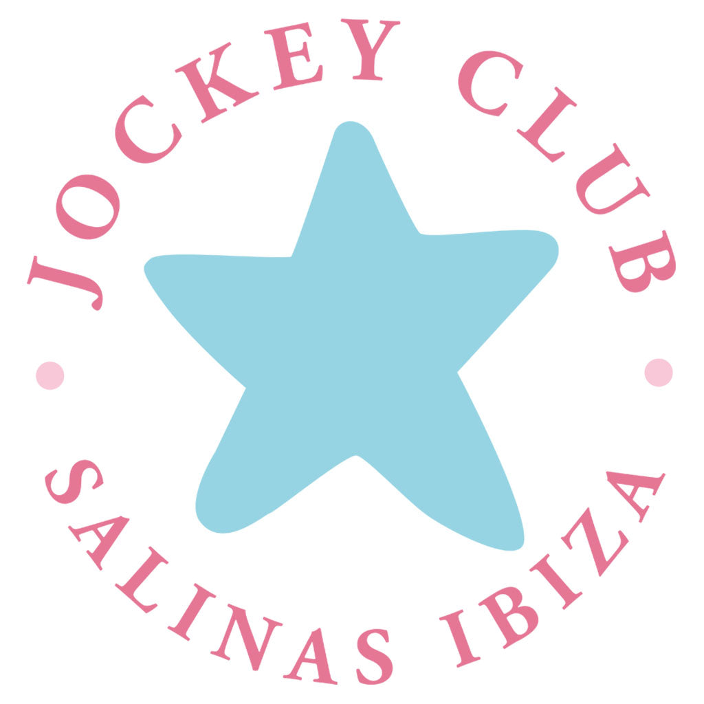 Jockey Club Salinas Ibiza Star And Badge Front And Back Print Women's Casual T-Shirt-Jockey Club Salinas Ibiza Store