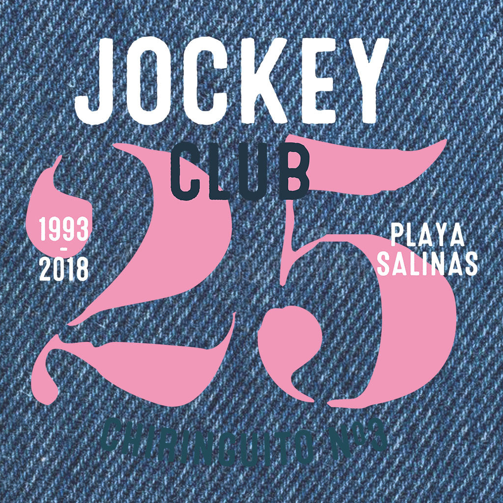Jockey Club Forever Young Front And Back Print Women's Denim Jacket
