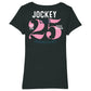 Jockey Club Forever Young Front And Back Print Women's Iconic Fitted T-Shirt