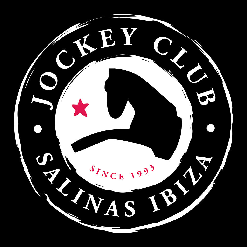 Jockey Club White And Red Logo And Badge Retro Flight Bag-Jockey Club Salinas Ibiza Store
