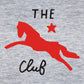 Jockey Club The Club Red And Black Logo Women's Casual T-Shirt-Jockey Club Salinas Ibiza Store