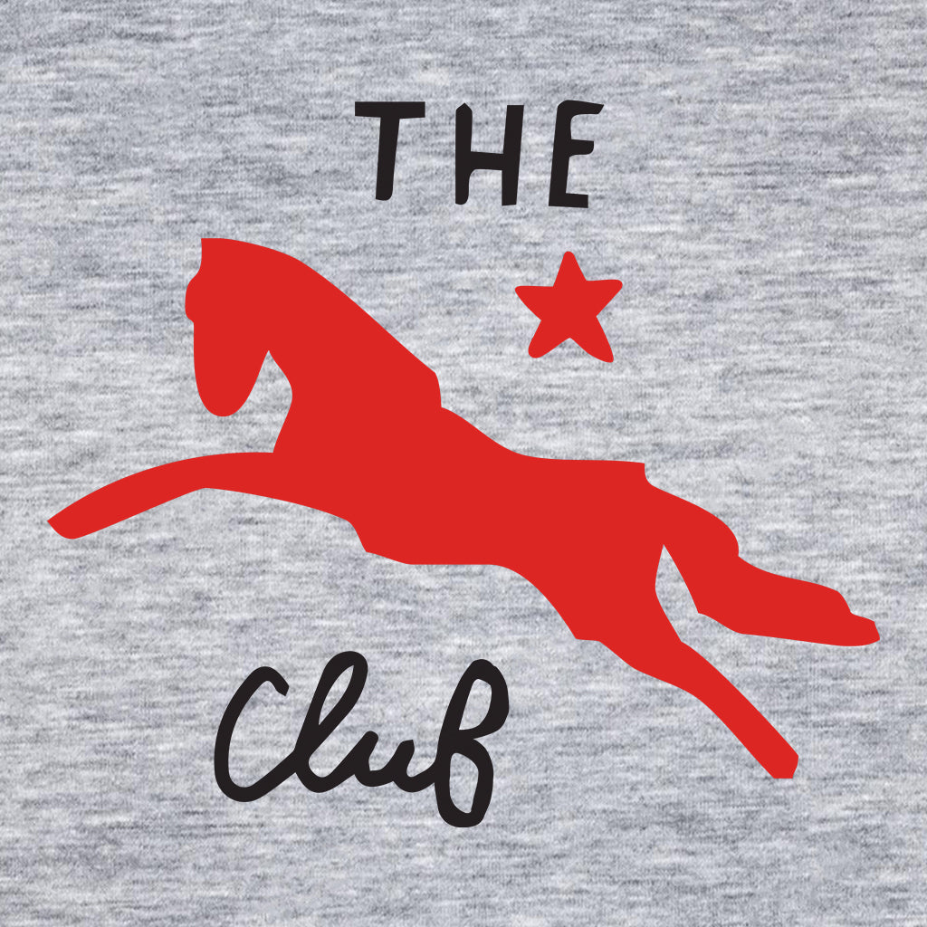 Jockey Club The Club Red And Black Logo Women's Casual T-Shirt-Jockey Club Salinas Ibiza Store