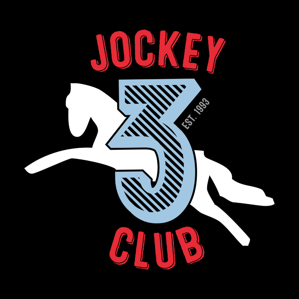 Jockey Club 3 White Logo Babygrow-Jockey Club Salinas Ibiza Store