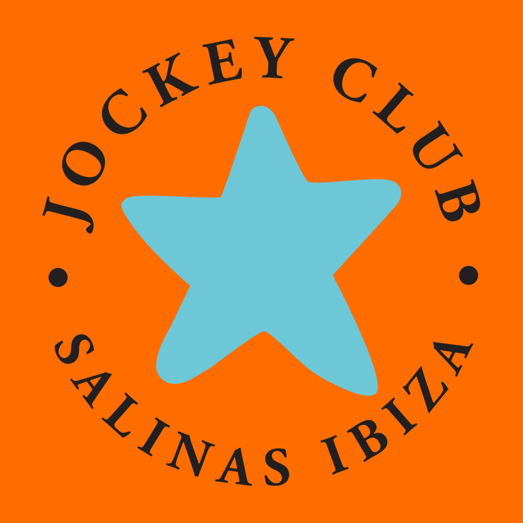 Jockey Club Salinas Ibiza Star Black Text Baby T-Shirt-Jockey Club Salinas Ibiza Store