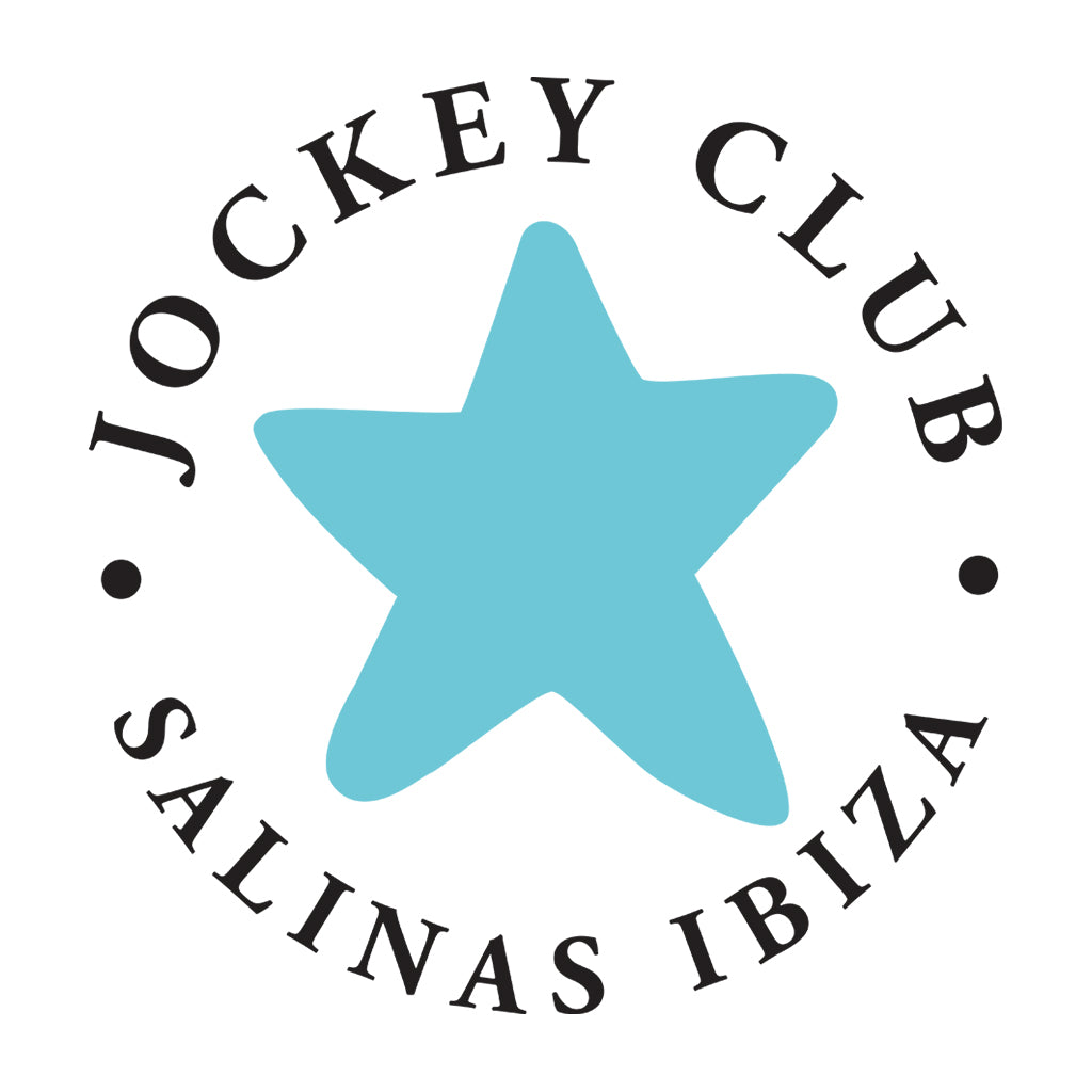 Jockey Club Salinas Ibiza Star Black Text Baby T-Shirt-Jockey Club Salinas Ibiza Store