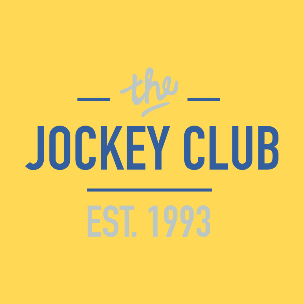 Jockey Club The Jockey Club Est 1993 Blue Text Baby T-Shirt-Jockey Club Salinas Ibiza Store